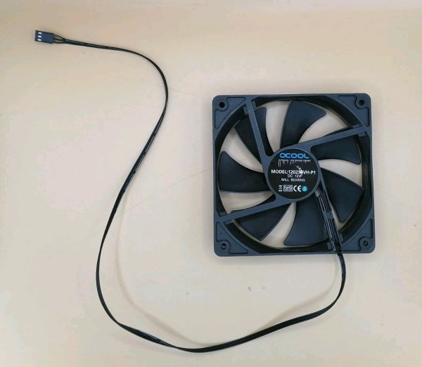 Alphacool 120 x 120 x 25 mm 4000 RPM Gehäuselüfter (12025bvh-p1) PC Lüfter