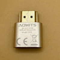 ADWITS 4K UHD HDMI DISPLAY EMULATOR Model: C010 Ghost...