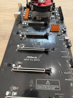ASRock H510 PRO BTC+ 8GB DDR4 4710483935220 Crypto Mining Rig Board+ CPU-Kühler